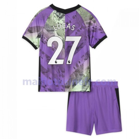 Maillot de Foot Tottenham Hotspur Lucas Moura 27 Troisième 2021-22 - Enfant Maillot de Foot Tottenham Hotspur Lucas Moura 27 Troisième 2021-22 - Enfant